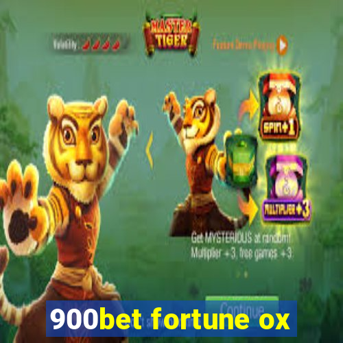 900bet fortune ox